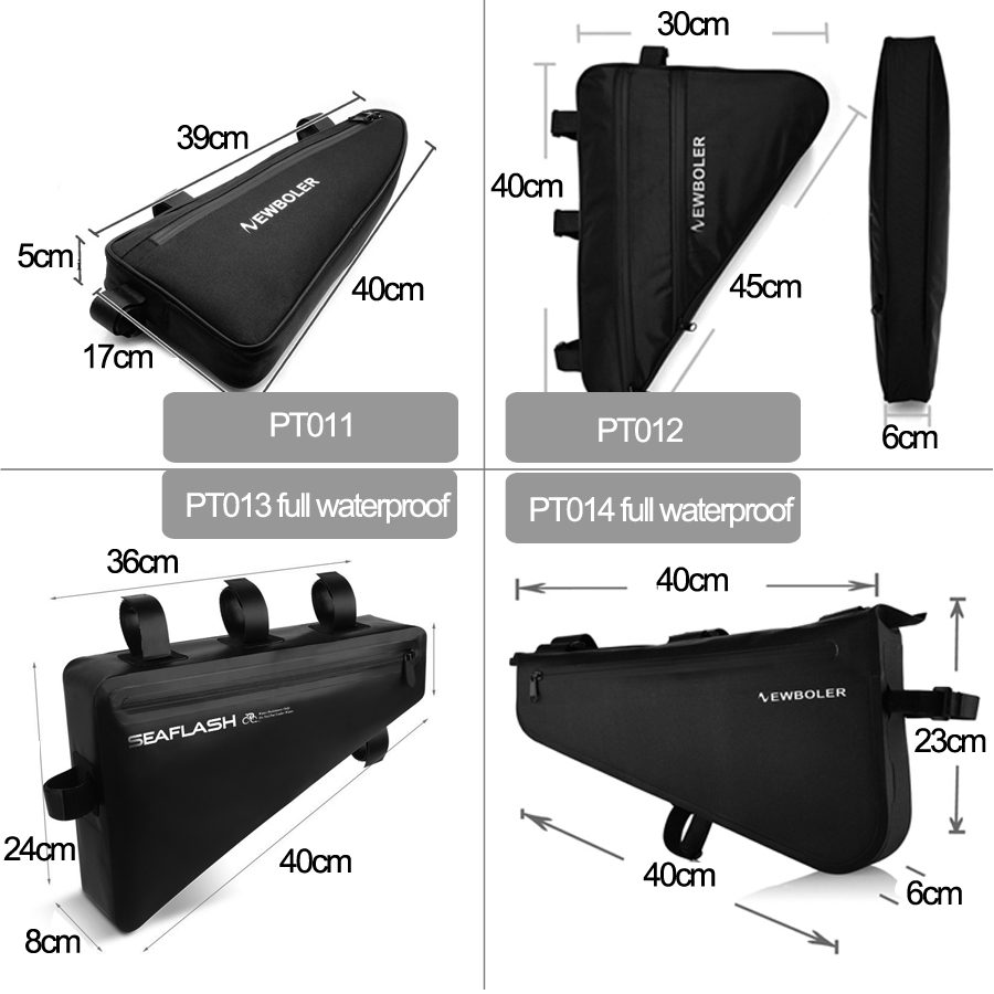 Outdoor Ebike Bags Lithium Battery Storage Triangle Bag