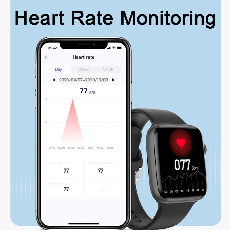 Men Women Smart Watch Bluetooth Calls Smartwatch Heart Rate Monitor Sport Fitness Bracelet Custom Watch Face Wireless Charging